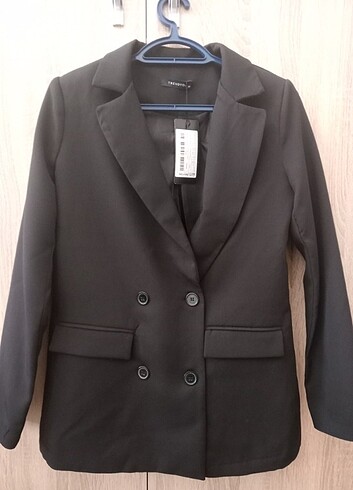 xs Beden siyah Renk Trendyol Blazer Ceket 