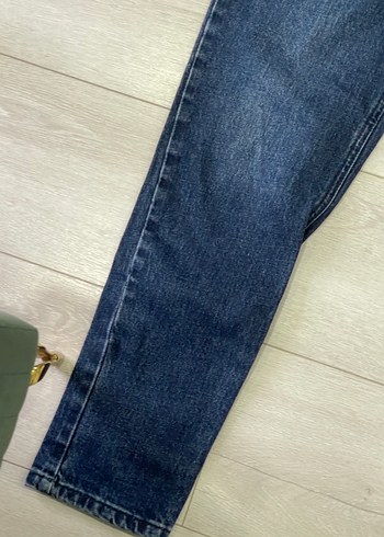 Trendyol & Milla Lacivert Midi Denim Kadın Pantolon