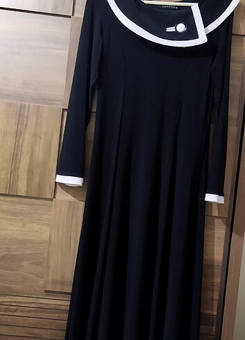 Diğer Siyah likralı uzun elbise 