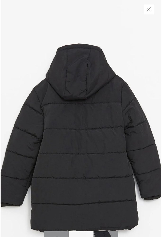 Erkek Çocuk Siyah Düğmeli Street Wear Ceket - Görsel 3