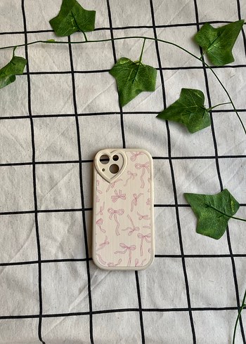 Dantel Detaylı Pembe Bohem Telefon Kılıfı