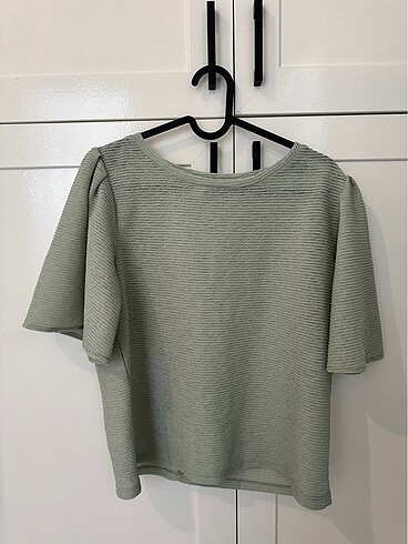 Çağla Yeşili Kısa Kollu Tshirt