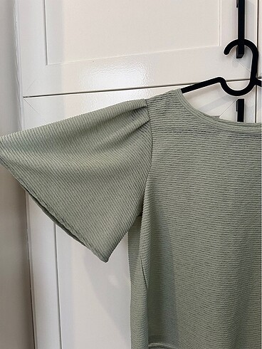 Mango Çağla Yeşili Kısa Kollu Tshirt