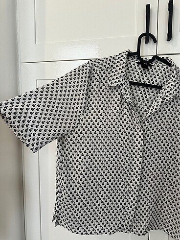 H&M H&M Desenli Kısa Gömlek