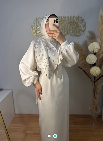 Beyaz Valeria Elbise