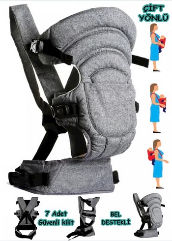 Anne bebek çantası ve kanguru - Görsel 2