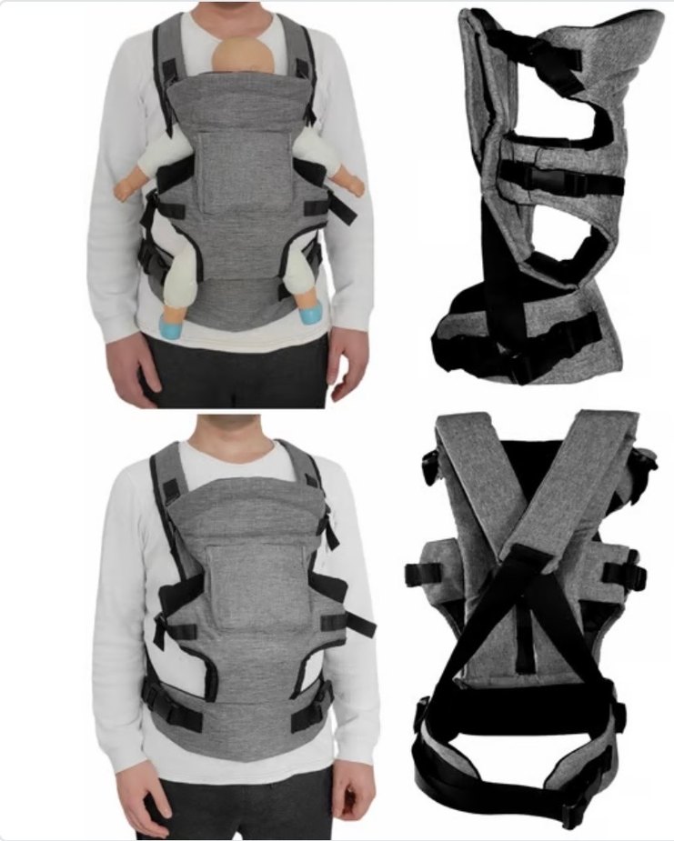 Anne bebek çantası ve kanguru - Görsel 3