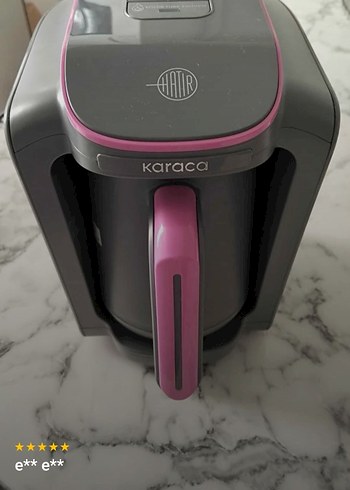 Karaca Karaca Hatır Neo Türk Kahve Makinesi 5 Fincan Pembe