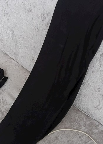 Siyah Kısa Kollu Kadın Pijama Takımı - Görsel 3