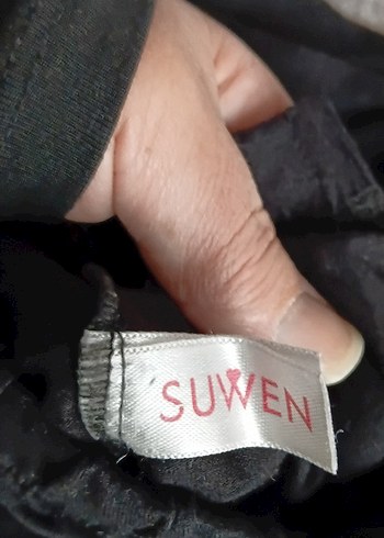 Siyah Kısa Kollu Kadın Pijama Takımı - Görsel 6