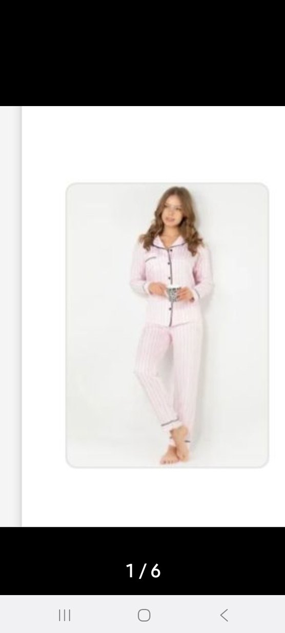 Pembe Zebra Desenli Uzun Kollu Kadın Pijama Takımı - Görsel 2
