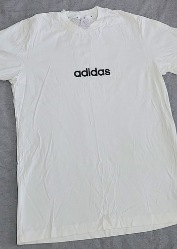 s Beden Adidas Kadın Beyaz Baskılı Tişört