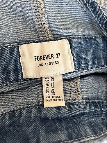 36 Beden Forever 21 Salopet Tulum