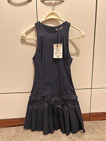 Bershka Bershka kuşaklı mini elbise