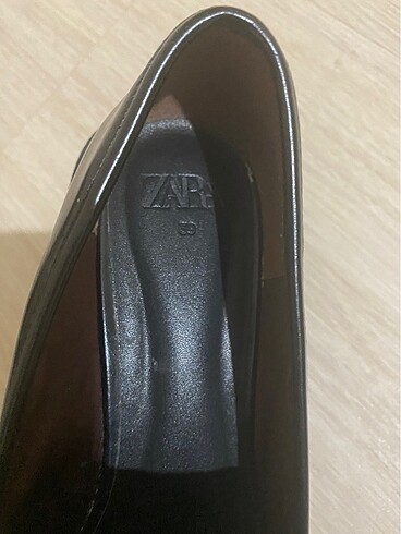 39 Beden siyah Renk Zara loafer