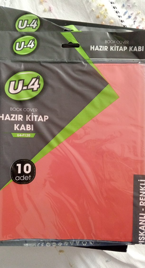 Hazır Kitap - Defter Kabı Seti Çok Renkli - Görsel 3