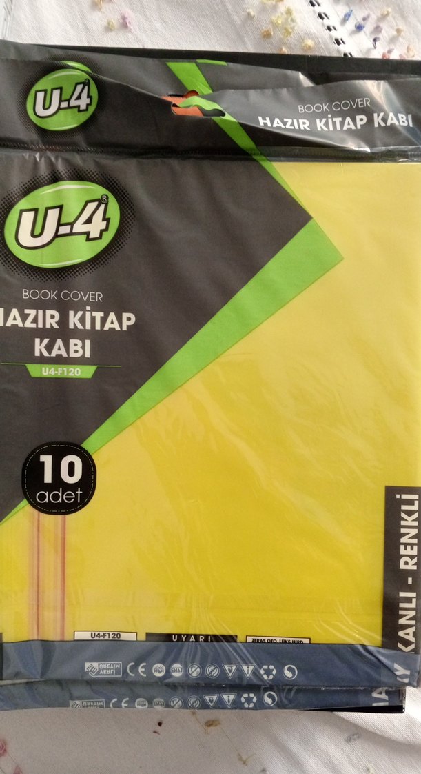 Hazır Kitap - Defter Kabı Seti Çok Renkli - Görsel 4