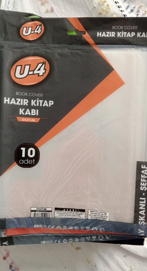 Hazır Kitap - Defter Kabı Seti Çok Renkli - Görsel 2