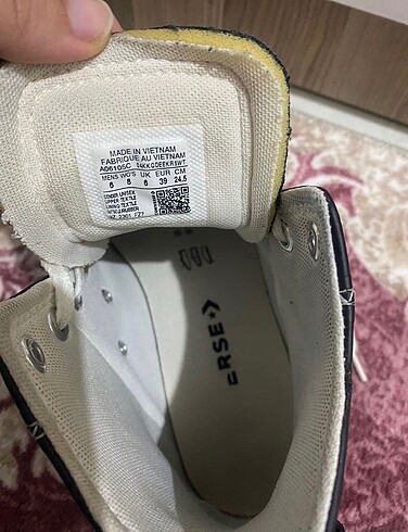 39 Beden lacivert Renk Converse
