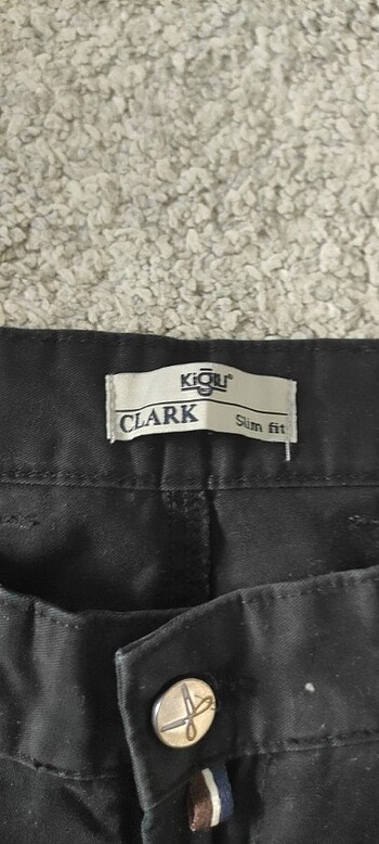 32 Beden Kiğılı Clark Erkek Pantalon 