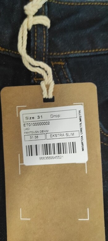 31 Beden Altınyıldız Erkek Jeans