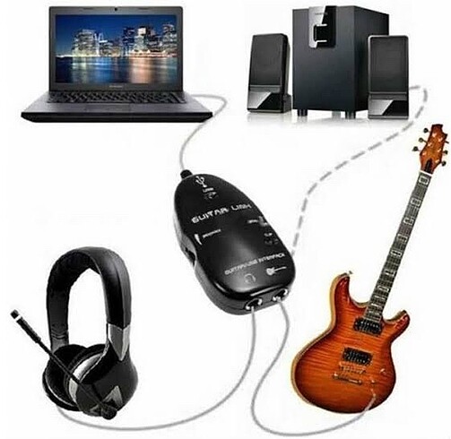 Elektro gitar converter
