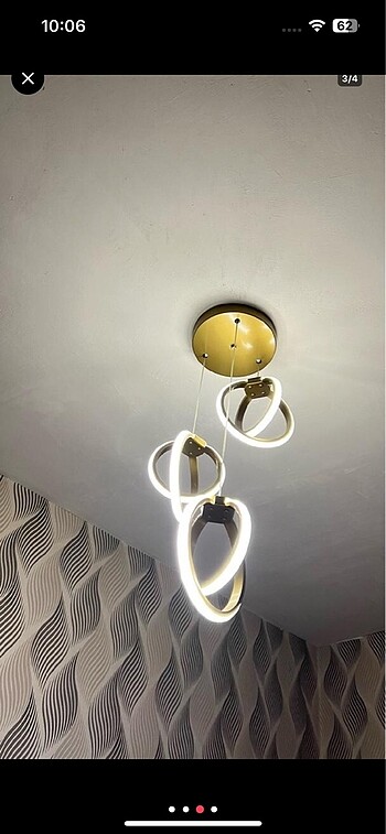  Beden Üçlü led avize