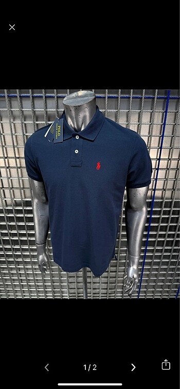 Lacivert polo yaka M beden