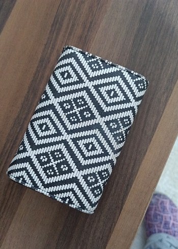 Bohem Desenli Kadın Gri Kapaklı Cüzdan - Görsel 2