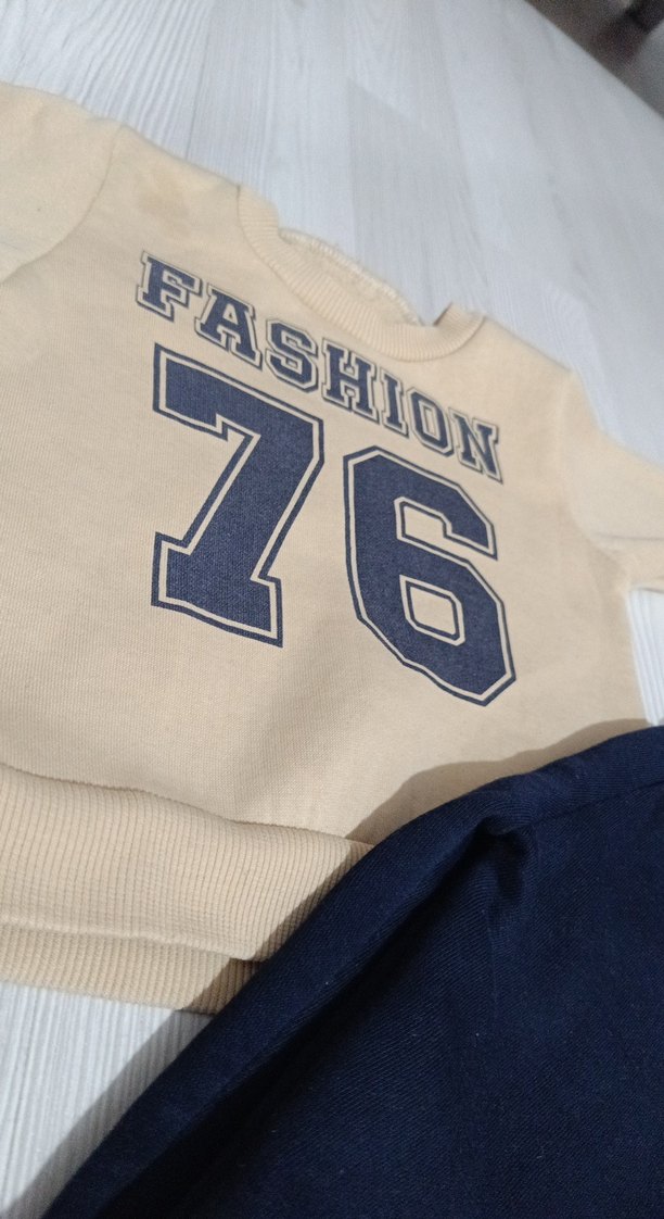 Uzun Kollu Baskılı Bebek Takımı - Görsel 2