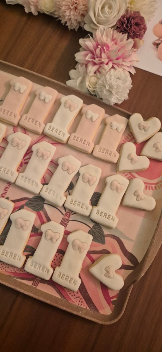 Şeker Hamurlu 1 Yaş Kurabiyesi - Görsel 2