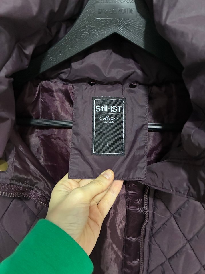 Mont mor L beden kalın kışlık - Görsel 2