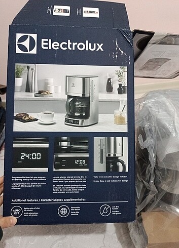  Beden Renk Electrolux ekf7700 filtre kahve Makinesi sifir ürün 1.el