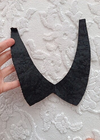 Pullu boncuklu yaka aksesuar yakalık - Görsel 4