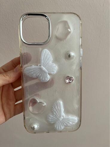 IPhone 13/14 telefon kılıfı kelebekli