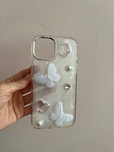 Diğer IPhone 13/14 telefon kılıfı kelebekli