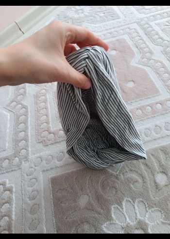 Çizgili penye  bone  yumuşak ince aşırı kalın değil mevsimlik - Görsel 7