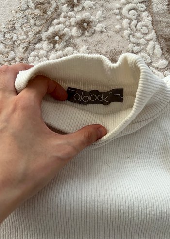 Olalook Kadın Ekru Balıkçı Yaka Fitilli bluz - Görsel 6