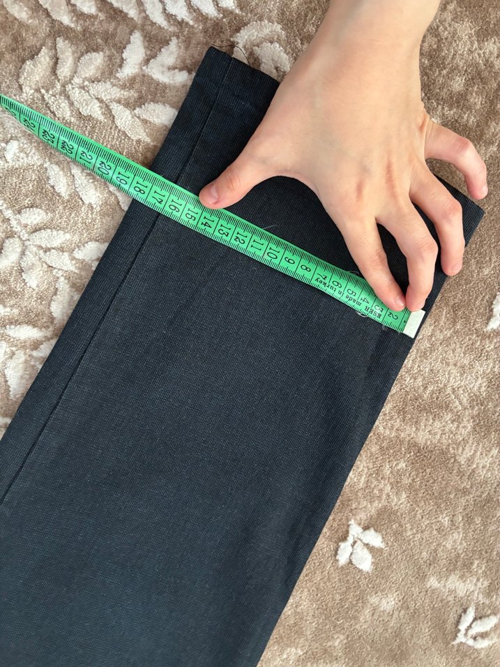 Lacivert Toss 50 beden Düz Kesim Pantolon — görsel 4/10