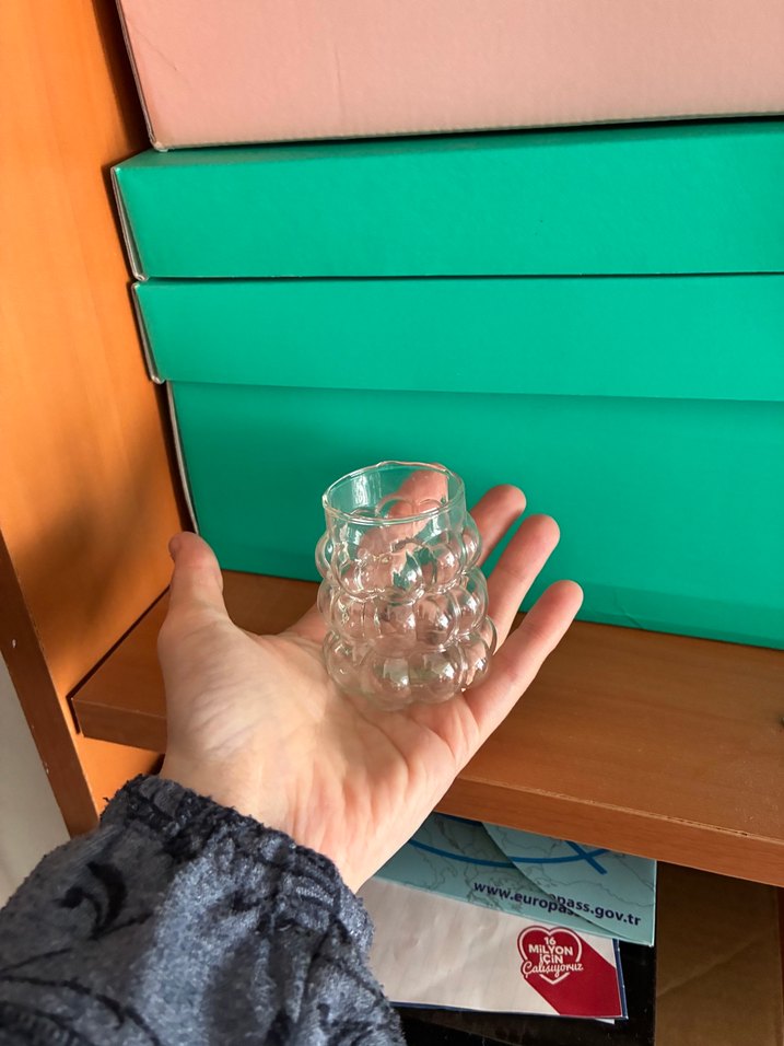 Bubble kahve yanı bardağı minik  6 adet — görsel 10/14