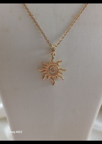  Beden spiral gunes celik kolye