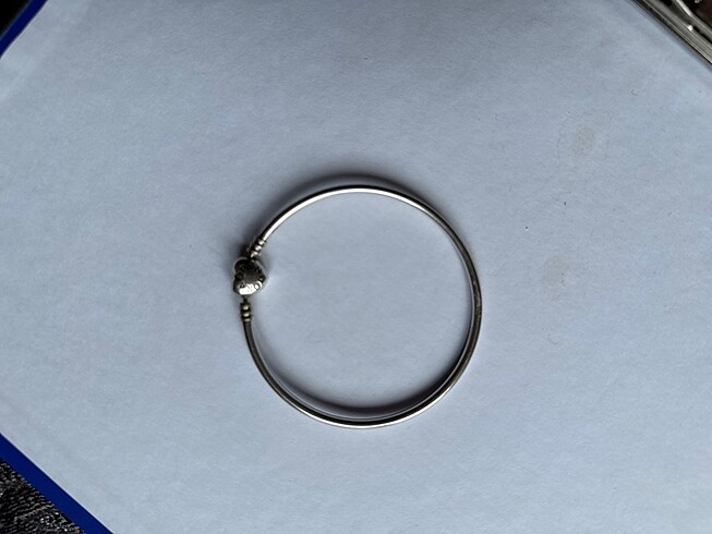 Pandora kalp klipsli bileklik sıfır