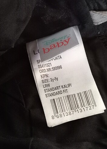 LC Waikiki LCW 2-5 YAŞ COCUK SAPKA 
