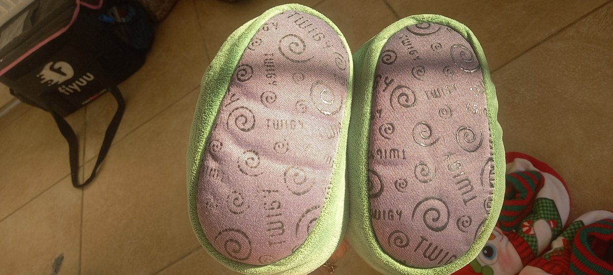 Renkli Nakışlı Kız Çocuk Ev Terliği - Görsel 4