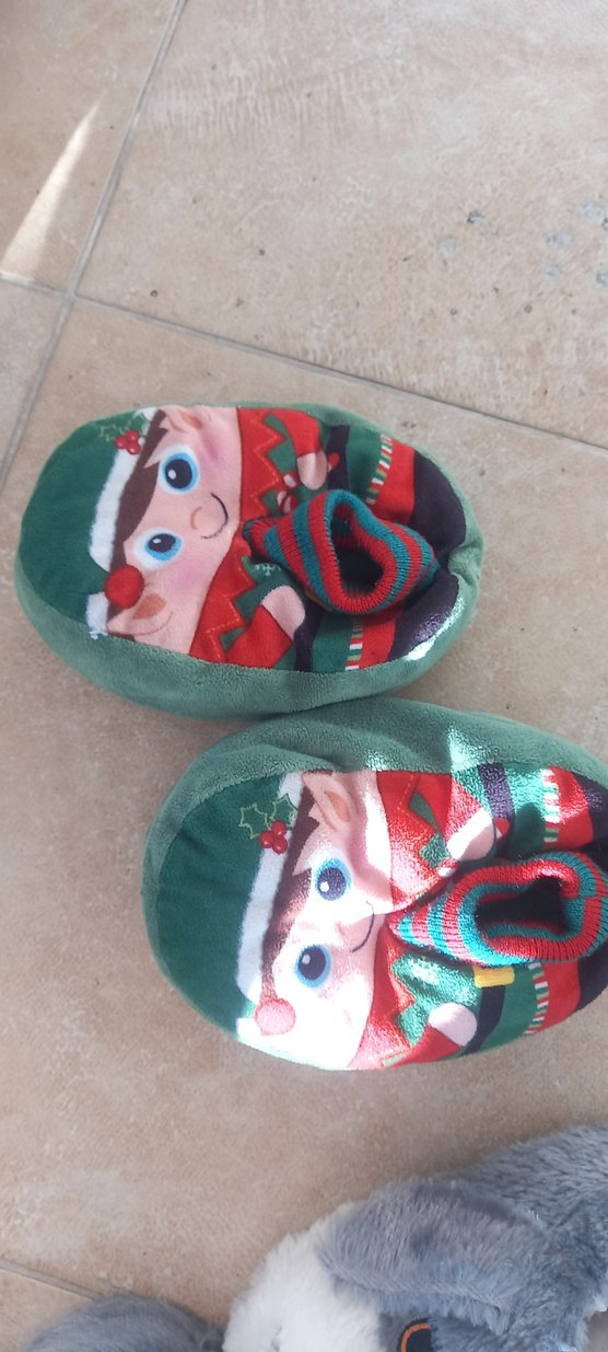 Renkli Nakışlı Kız Çocuk Ev Terliği - Görsel 2