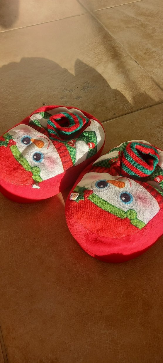 Renkli Nakışlı Kız Çocuk Ev Terliği - Görsel 2