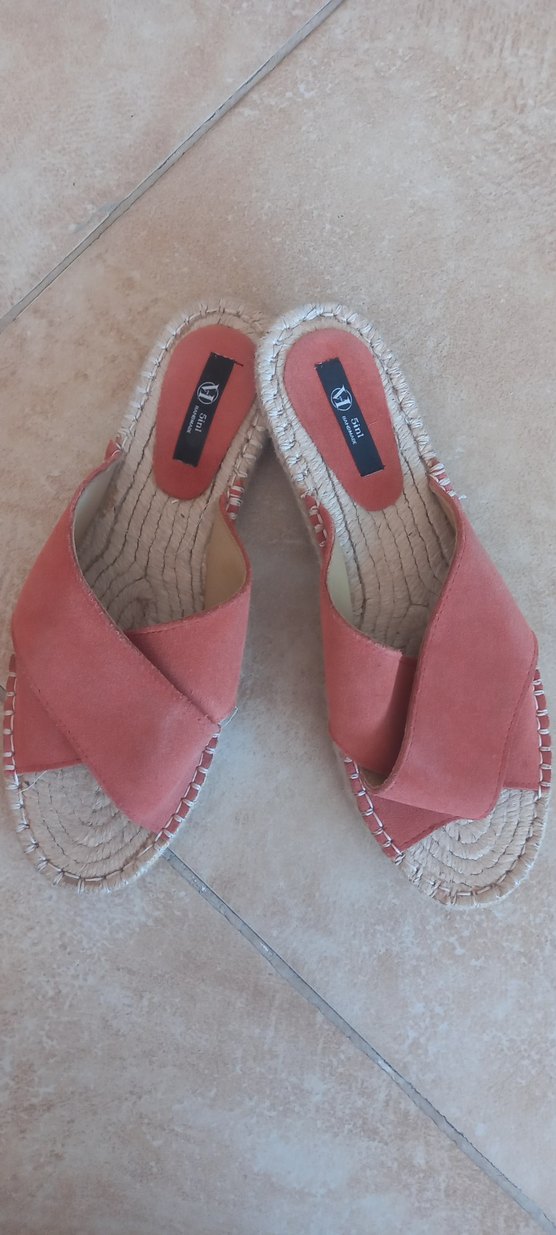 Pembe Süet Dolgu Topuklu Kadın Terlik - Görsel 4