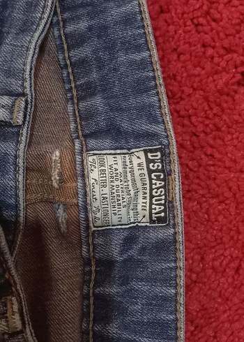 Erkek Mavi Regular Fit Denim Pantolon - Görsel 2