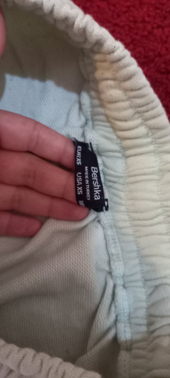 Beyaz Kadın Rahat Kesim Sweatpant - Görsel 2