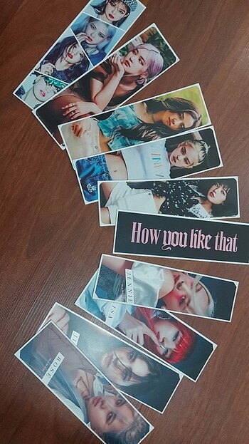  Beden Renk Blackpink 1 Dergi, 10 adet defter, 20 adet ayraç